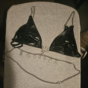 Hustler Chain Bra